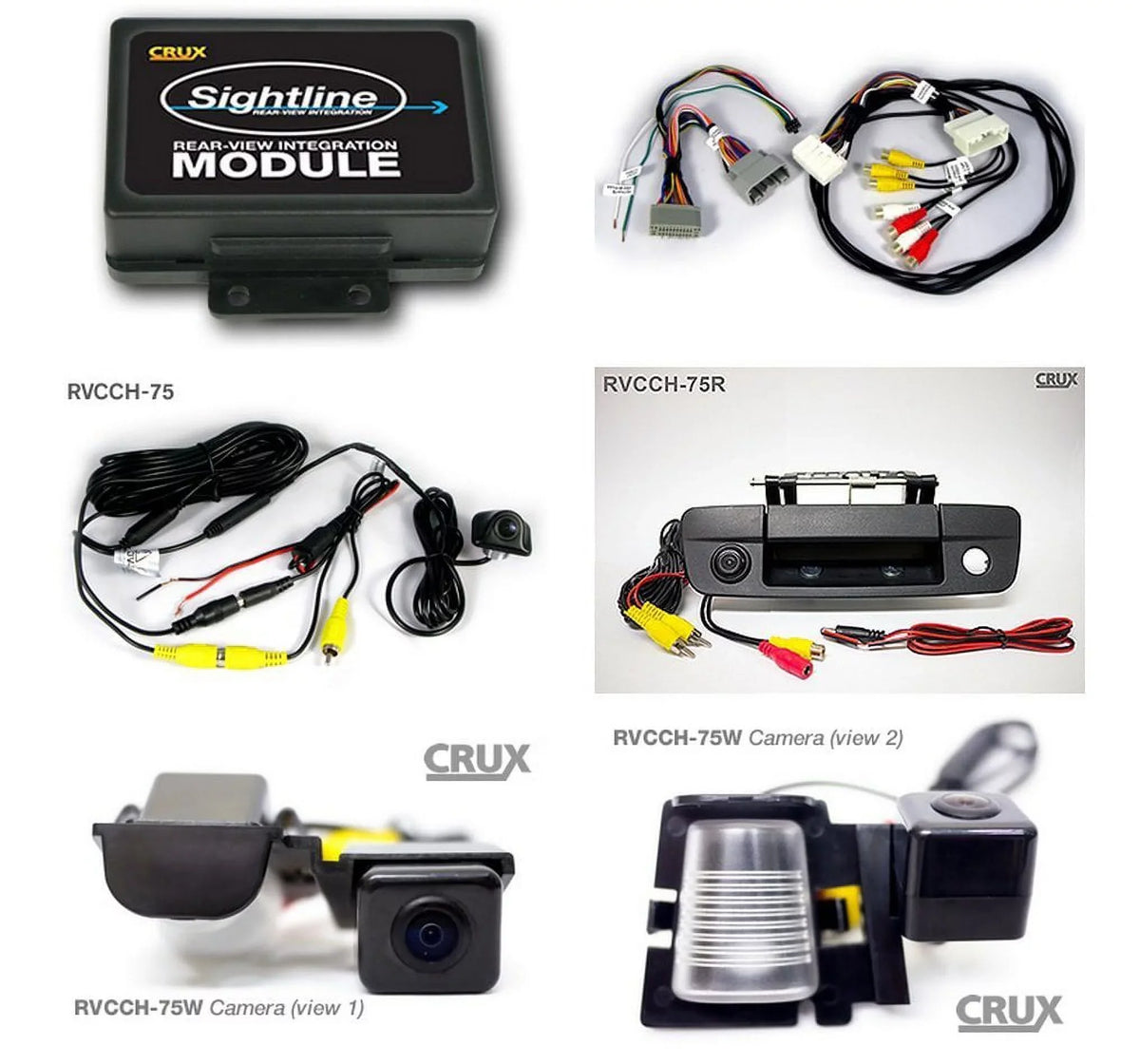 Crux -75 Rear-View Camera Integration Kit